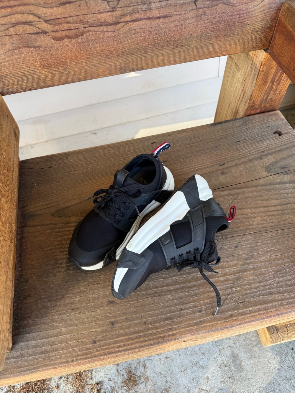 Moncler sneakers black with Dust Bags with Logo - SZ 37